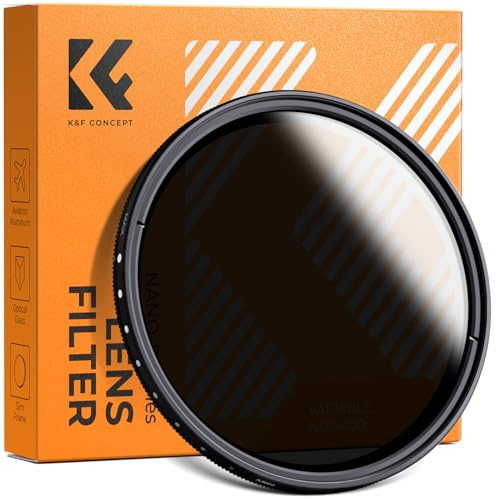 K&F CONCEPT ND Filter 40,5mm Variabler Graufilter ND2-400 (1-9 Blenden)