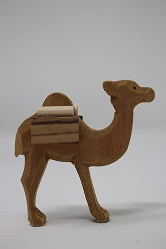 Rudolphs Schatzkiste Miniaturfigur Kamel mit Gepäck Höhe 5cm NEU Holzfiguren Holztier Blumenkinder Miniaturfiguren Figuren Seiffen Frühling Erzgebirge Holzfigur Weihnachten Fensterschmuck Spielzeug