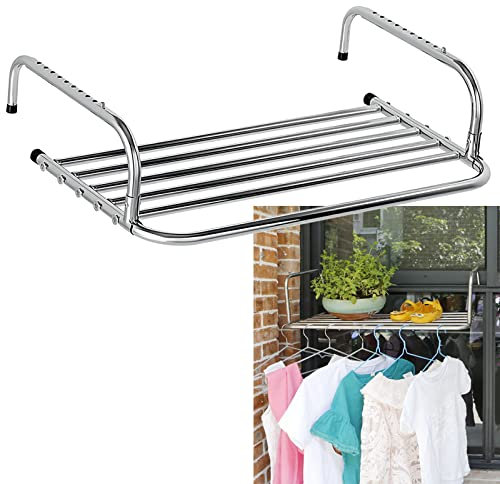 whalebee Wäschetrockner Heizkörpertrockner Breite 40cm 50cm 60cm 70cm Tiefe 38cm Wäscheständer Aus Rostfreiem Stahl Klappbar Platzsparender Belastbarkeit 20kg Blumenregal Für Innen Und Außen