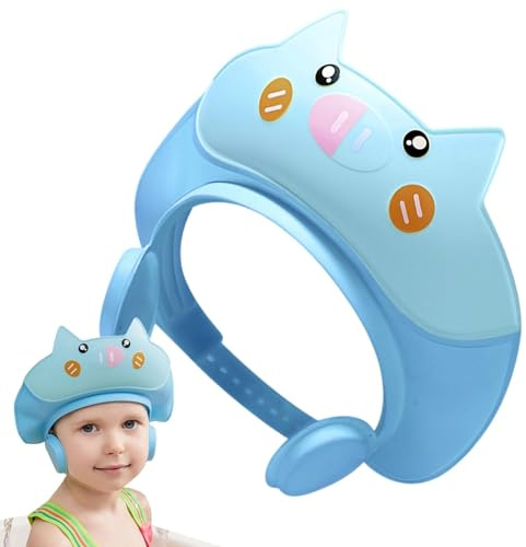 Babypartyhaube, Duschkappe Für Baby, Duschvisier Für Kinder, Badevisierhut Für Augen- Und Ohrschutz, Einstellbare Shampoo -Schild, Baby-Duschhaube, Haarwaschschutz Für Kinder, Shampoo-Haube
