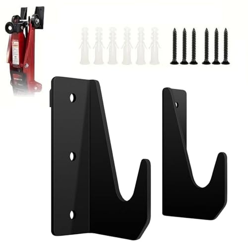 siduytin Heavy Duty Steel Bracket Wall Mount For Floor Jacks Stand Compatible With Most Jacks Trolley Stand Wall Mount Iron