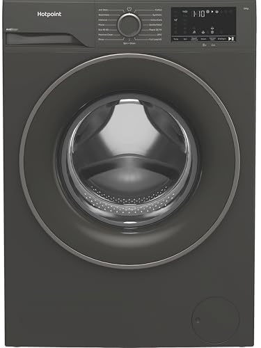 Hotpoint H 101G ANTI STAIN UK - Graphite 10KG Washing Machine - 1400 RPM - A energy