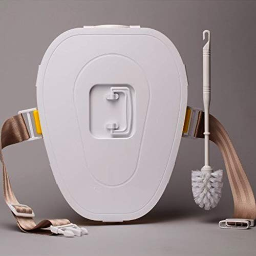 Joyfitness Reise-Auto Mobiltoilette Auto-Toilette Mobiltoilette Geeignet für Verschiedene Modelle,Blue,38x30x12cm