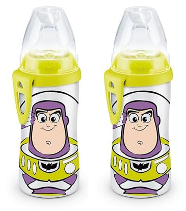 NUK Lot de 2 tasses actives, 283,5 g, les couleurs peuvent varier