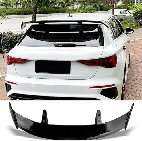 SYPPCH Auto Heckspoiler für Audi A3 Sportback 8P 2004-2013, Kofferraumspoiler Heckflügel Lippe Dekoration Car Tuning Styling Zubehör