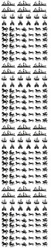 Zerodeko 240pcs Diy Unicorn Cards for Lantern Jars Premium Paperboard Fairy Decor for Halloween Christmas Birthdays Scrapbooking