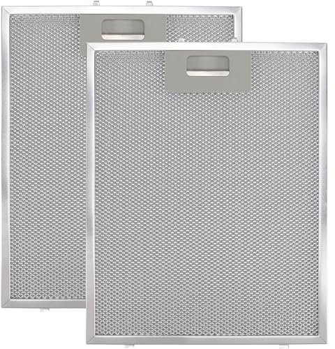 SB08087294 Range Hood Filter Replacement, Compatible with Broan, 3-Layer Aluminum Mesh Grease Filter 11.75X9.375Inch, Aluminum Range Hood Vent Filters,2PCS
