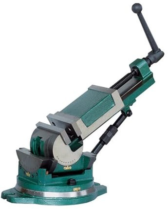 ZEEGII Kippbarer Maschinenschraubstock Universal Fräsmaschinenschraubstock Schwenkschraubstock QW100