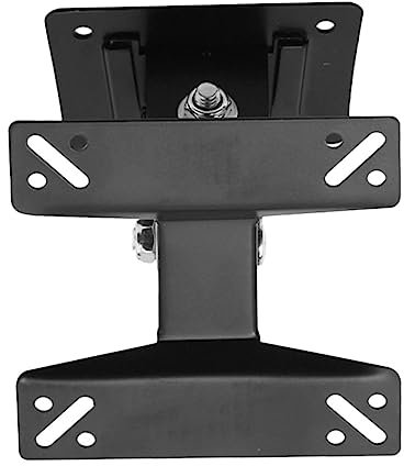 Uonlytech Support TV LCD 27 Pouces Tige Métallique Rotative Compatible avec Un Espacement De Trous De 75/100 Mm Facile À Nettoyer Et À Installer