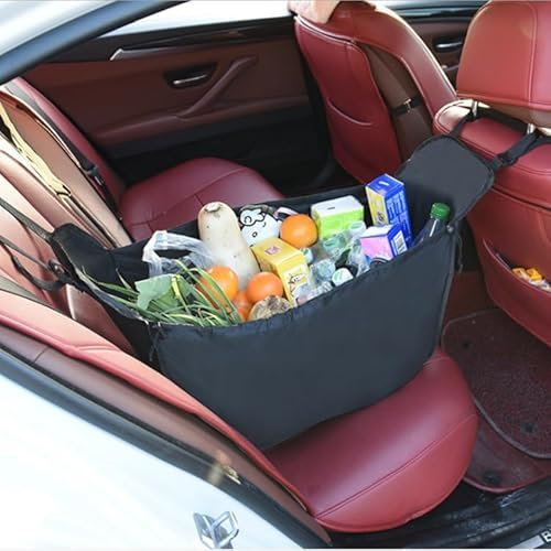 QIUPFGUT Auto Organizer, Handtaschenhalter für das Auto den Sitzen mit Aufbewahrungstasche für Autositz antibodies Kinder