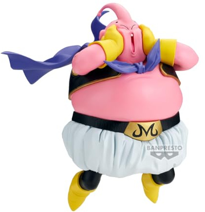 Banpresto Figura de Acción Coleccionable Majin Buu (Vs Goku Super Saiyan 3) Dragon Ball Z - Match Makers 14 cm, Multicolor, BP29079P, Optima para los fanaticos del Anime