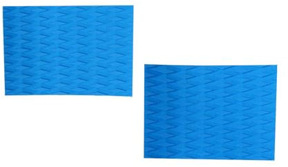 zuousxbs 2pcs Surfboard Deck Traction Board Nonslip Pad Surfing Skimboard Deck Traction Pad Surfboard Schwanzkissen