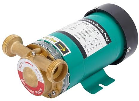 120W Druckerhöhungspumpe Kreiselpumpe 25L/min Umwälzpumpe Heizung, Automatische Start-/Abschaltpumpe Zirkulationspumpe, für Dusche Garten Wasserdruck Erhöhen