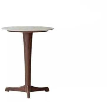 SFNIOKFG Table d'appoint de canapé Table d'appoint en Bois Massif Ardoise Table à thé en Noyer Noir Table d'appoint de canapé de Salon Table de Balcon Petite Table Table à Boissons Tables d