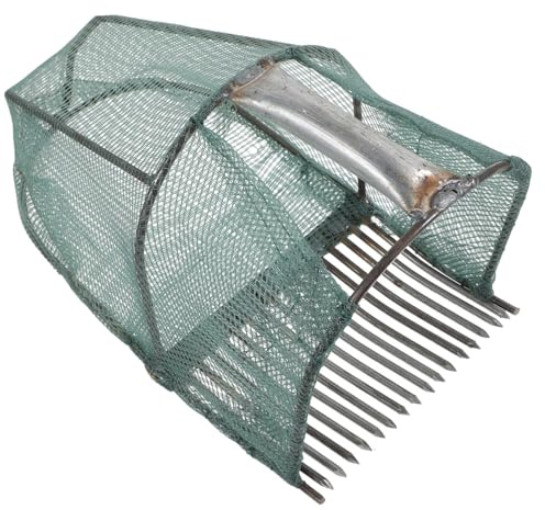 BAZEITFLOW Recolector de Arándanos con Dientes y Mango Ergonómico Herramienta Ligera para Cosecha de Frutas Pequeñas para Jardín y Doméstico