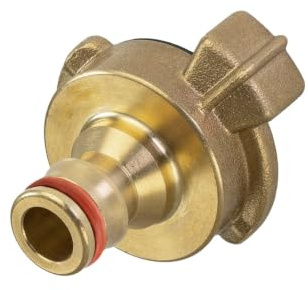 Conector de Garra Manguera Latón DOJA Barcelona - Acople Rápido, Adaptador Manguera Grifo Jardin, Cierre de Palanca, Latón Resistente, Instalación Sencilla, Versatilidad en Conectores Riego