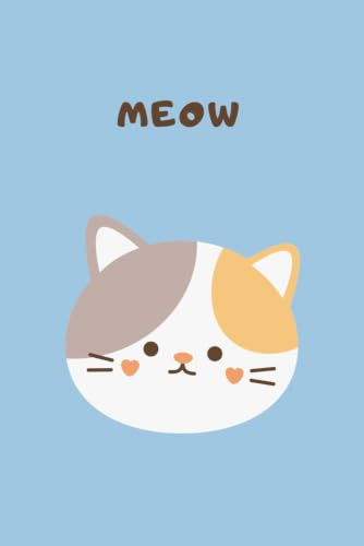 Notebook narrow lines, learning to write, cute cat, 10 Coloring!: 32 pages of pages in three lines, bonus 10 coloring pages with cute cats.