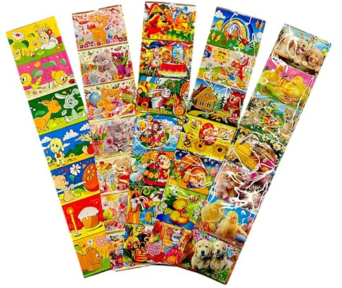 ukrainisches-kunsthandwerk Set Kinder für dekorieren von 35 Eier. geeignet für Gekochte Eier, Ausgeblasene Eier, Styropor Eier, Kunststoff Eier.