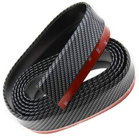 Be In Your Mind 2,5 m In Fibra di Carbonio Paraurti Anteriore Lip Splitter Spoiler Gonna Mantovana Mento Protector