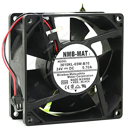 CYRMZAY Compatible for NMB-MAT 3615KL-05W-B70 24V 0.7A 9cm For ABB dedicated drive ACS510/550 inverter Cooling Fan