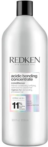 Redken Bonding Conditioner for Damaged Hair Repair, Acidic Bonding Concentrate, For All Hair Types