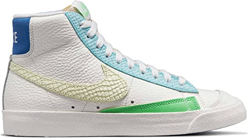 Nike Blazer Mid '77, Scarpa da Skateboard Donna, Sail/Lime Ice/Copa, 41 EU