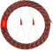 GYSRXS 15m Aiguille D'électricien Electrique Avec 2 Resort de Guidage Passe Spiralé Flexible Aiguille Tire Fil Pour Câble de Communication Mur Conduit,6mm Diamètre
