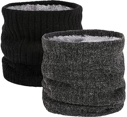 HGDGears Fleece Halswärmer Schlauchschal Winter Winddicht Outdoor Herren Damen