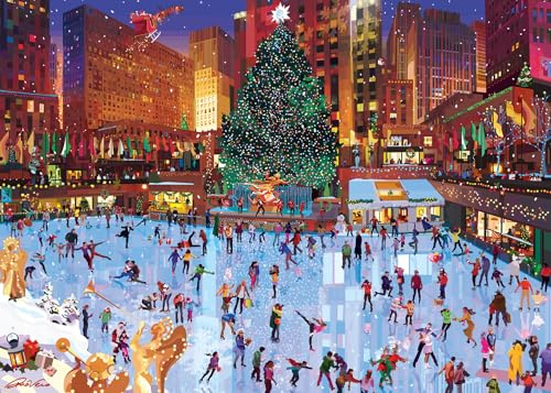 Ravensburger - Puzzle 1000 Pezzi Rockefeller Center​ | Puzzle Per Adulti E Tutta La Famiglie | Dimensione Di 70x50 Cm | Regalo Adulti | Regali Natale