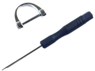 WILSEM Auto Klappschlüssel Hufeisen Schlüsselanhänger Ring Adapter Für Smart 451 453 Fortwo Forfour Universal Zubehör