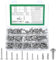 150 Piezas M4 M5 Tornillos Torx, Tornillos Autorroscantes Torx, Tornillos para Madera, Tornillos de Cabeza Plana Autoperforantes Acero Inox, Tornillos de Cabeza Alomada Oblea para Pladur Metálica