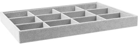 Garneck Schmuckhalter Aus Mdf Für Ohrringe Und Ringe Schmuckkasten Mit Ringtabletts Und Ohrringaufbewahrungshalter Praktische Schmuckschatulle Für Schmuckorganizer