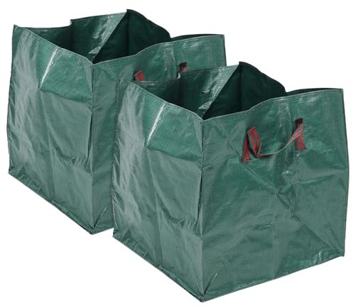 Milisten 2stücke Gartenabfallsack Laubsack Für Garten Rasensack Abfallsack Aufbewahrungshalter Für Gartenabfälle Gartensack Hinterhofsack Nusssammler Für Ihren Garten Laubsack Gartensack