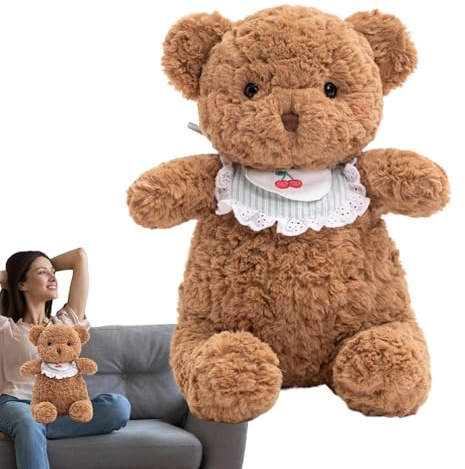 Genérico Peluches de Peluche,Animales de Peluche, Peluche de Almohada de Animales de Peluche, Bib Plush Animal Doll 16 Pulgadas, Lindo Animal muñeca Peluches para niños niñas, Juguete de Almohada