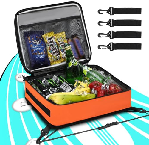 Bolsa isotérmica para tabla de surf, impermeable, aislante, a prueba de fugas, 10 latas, bolsa de accesorios para tabla de surf y kayak