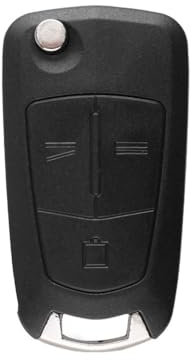 AUGUST SNOW AutoschlüSsel Hülle Für Vauxhall Für Opel Für Astra H Für Corsa D Für Vectra Flip Fern Folding Auto Schlüssel Abdeckung Fob Fall Shell Schlüsselgehäuse(09)