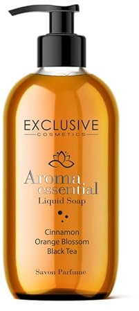 Savon liquide exclusif Aroma - Cannelle et thé - 500 ml - Pour les mains et les mains