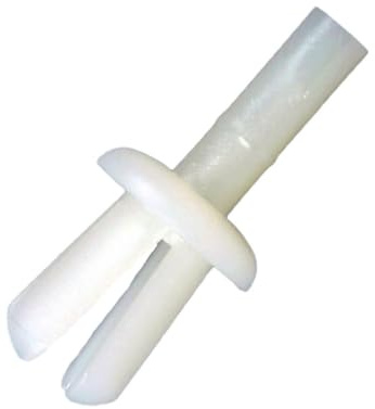 Rivetti a Pressione in Plastica (Nylon), Fasteners per Assemblaggio Facile a Compressione, Settore Automotive - 6X3-7 - Naturale - 100 pezzi - Plastic Hardware Store