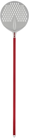 Cerutti Pelle ronde perforée Tulip en aluminium anodisé poignée 1,5 mt Pelle à Pizza fabriqué en italie 36/ h 150 cm