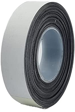 ACIT, Schwarzes selbstschneidendes Gummiband, selbstschneidendes Klebeband, PIB-Band, 19 mm oder 25 mm x 5 m, für Reparaturen und Versiegelungen, wasserdicht und hochwertig (25 mm x 5 m)