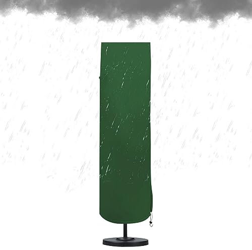 Parasol Cover,Rain Cover for Cantilever Parasol Weatherproof Garden Parasol - 600D Oxford Fabric Garden Cantilever Parasol Rain Cover Jildouf