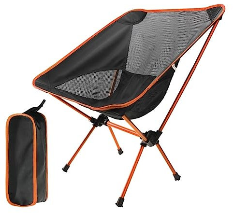MOBAAK Campingstuhl Klappstuhl Klappstuhl, Outdoor-Campingstuhl, Abnehmbarer, Waschbarer Angel-, Picknick- Und Grillstuhl Strandstuhl Camping Stuhl (Color : A)