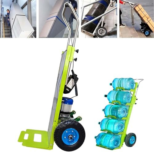 AFLEPCBRQ Elektrische Schubkarre Zum Aufstieg Von Treppen, Rollstuhl, Transportwagen, 800 W, 48 V, 24 A, Handwagen, Der Energie, Ladungskapazität (250 Kg), Motor Ohne Bürsten Und Bürsten Spart