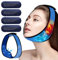Kit Ghiaccio gel riutilizzabile Caldo Freddo, 4 pezzi Impacco di Ghiaccio per il Viso, Gel di raffreddamento Pad freddo caldo per il viso, mascella, mento, denti del giudizio