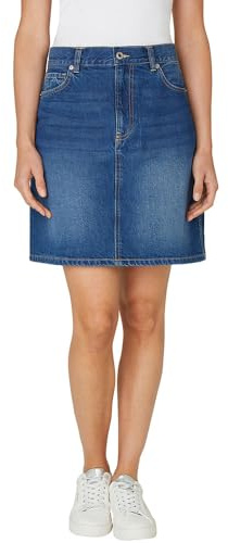 Pepe Jeans Mini Skirt Hw Jupe, Denim 4a2, Medium Femme