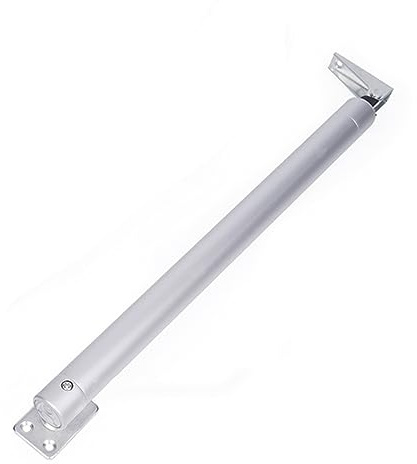 MRVAKDYDI Soft Close Add On,Soft Close Hinges, 1pcs 30KG 60KG Door Closer 110 Degree Positioning Soft Close Automatic Door Close Hardware Gas Spring Overhead Door Closer Close Hinges(A Small 30kg)