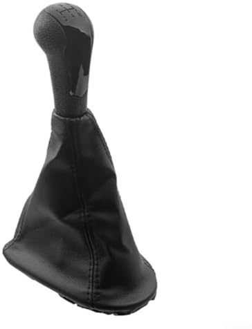 Pommeau de levier de vitesse à 5 vitesses avec soufflet pour Chevrolet Spark M300 2011-2015, levier de vitesse avec soufflet (pommeau de levier de vitesse avec soufflet noir)