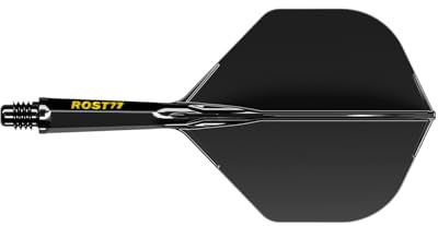 CUESOUL ROST 77 Integrierter Dartwelle und Flug,Standardform,Set von 3 (Solid Color Series)