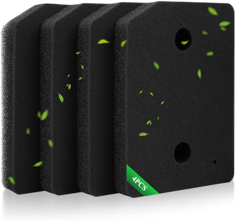 4 PCS Sponge Filters for Miele Tumble Dryer 9164761, 210×160×30 mm Miele Tumble Dryer Filter, Miele T1 Filter for Condensing Dryer and Heat Pump Dryer