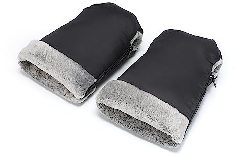 Anti Fäustlinge Handmuff Baby Kinderwagen Warme Handschuhe Universeller winddichter Wärmer Kinderwagen Kinderwagenzubehör Kinderwagenmuff mit weichem Fleecefutter